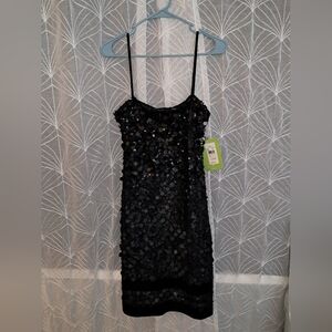 NWT Citrine brand Women's size 12 sequin and velvet dress